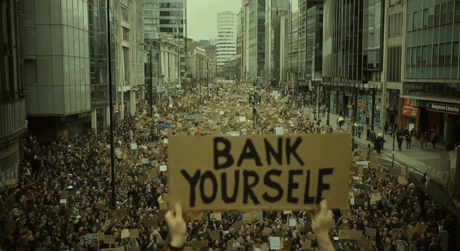 Production photograph from The Bitcoin Rebellion