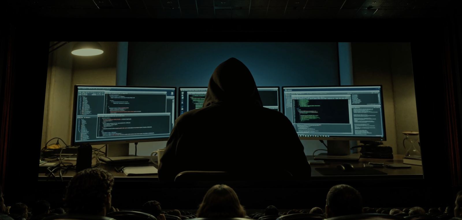 Production photograph from The Bitcoin Rebellion